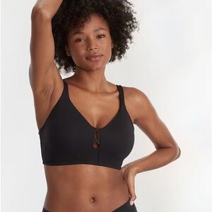 Bare Necessities Wire Free Minimizer Black Bra NWT sz 36I